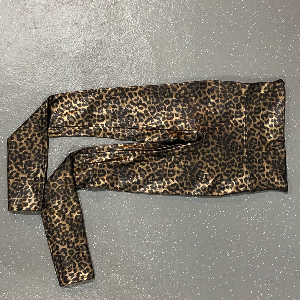 Spanx Leopard Leggings NWOT